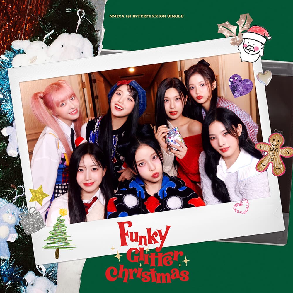 FUNKY GLITTER CHRISTMAS NMIXX